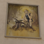 Muurschildering Zorzone