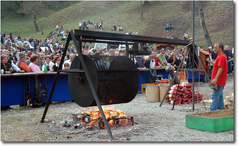 Kastanjefeest in Bracca (Valle Brembana)