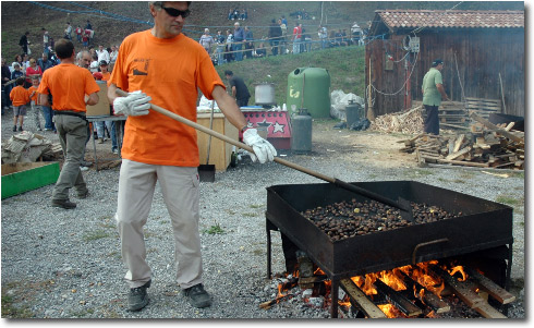 Kastanjefeest in Bracca (Valle Brembana)
