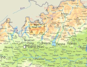 locatie Orobische Alpen