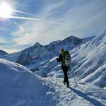 wintersporten, noord-italie, sneeuwwandelen, italiadesso.