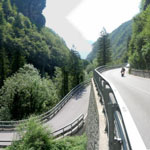 motorroute, autoroute, alpen, italie