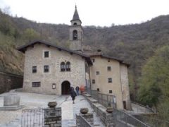 Valle-Brembana, Noord-Italie, Santuario-del-Perello, ItaliAdesso